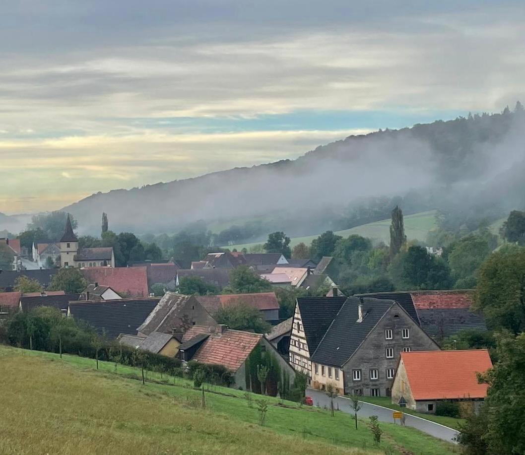 Rose Cottage Im Romantischen Taubertal Adelshofen  Dış mekan fotoğraf
